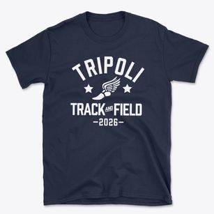 Tripoli Junior & Senior High School Track and Field Basic T-Shirt