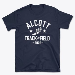 Alcott Academy Track and Field Basic T-Shirt