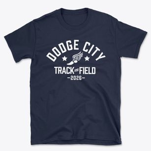 Dodge City Middle School Track and Field Basic T-Shirt
