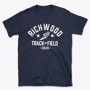 Richwood High School Track and Field Basic T-Shirt