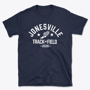 Jonesville Junior High School Track and Field Basic T-Shirt