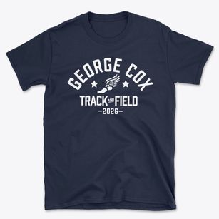 George Cox Elementary School Track and Field Basic T-Shirt