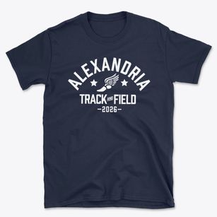Alexandria Senior High School Track and Field Basic T-Shirt