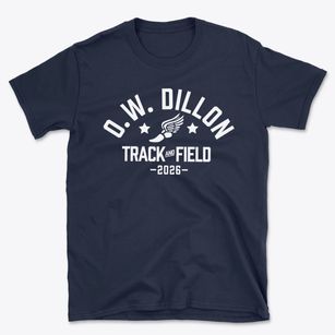 O.w. Dillon Elementary School Track and Field Basic T-Shirt