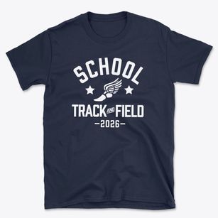 First Lutheran School Track and Field Basic T-Shirt