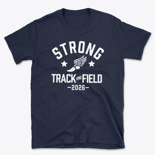 Strong Elementary School Track and Field Basic T-Shirt