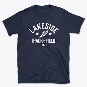 Lakeside Junior High School Track and Field Basic T-Shirt