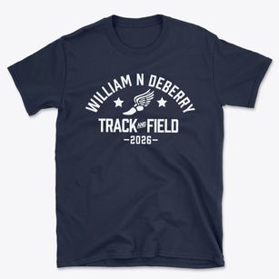 William N Deberry Micro-society Magnet Track and Field Basic T-Shirt