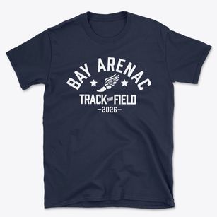 Bay Arenac Community High School Track and Field Basic T-Shirt