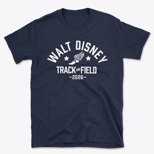 Walt Disney Elementary School Track and Field Basic T-Shirt