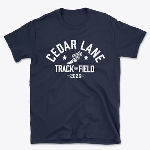 Cedar Lane Alternative High School Track and Field Basic T-Shirt