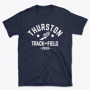 Thurston Middle School Track and Field Basic T-Shirt