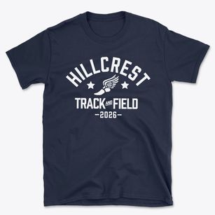 Hillcrest Community School Track and Field Basic T-Shirt