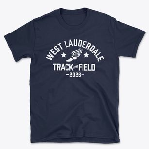 West Lauderdale Elementary School Track and Field Basic T-Shirt