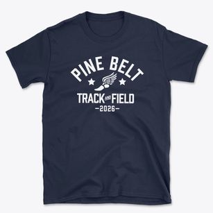 Pine Belt Education Service Center Track and Field Basic T-Shirt