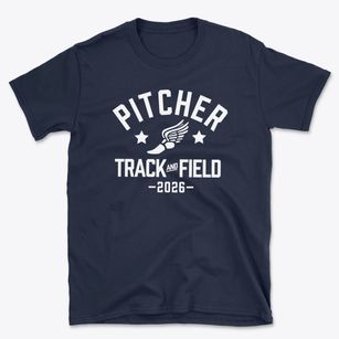 Pitcher Elementary School Track and Field Basic T-Shirt