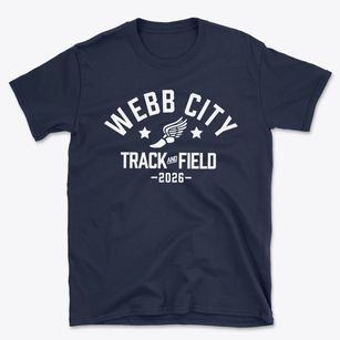 Webb City Junior High School Track and Field Basic T-Shirt