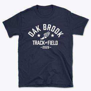 Oak Brook Elementary School Track and Field Basic T-Shirt