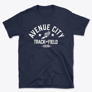 Avenue City R 9 School Track and Field Basic T-Shirt