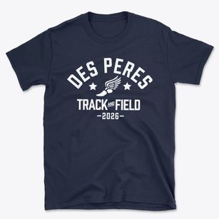 Des Peres Montessori School Track and Field Basic T-Shirt