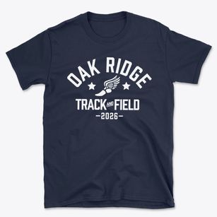 Oak Ridge Elementary School Track and Field Basic T-Shirt