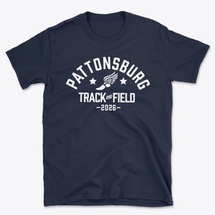 Pattonsburg Elementary School Track and Field Basic T-Shirt