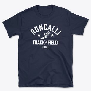 Roncalli Catholic High School Track and Field Basic T-Shirt