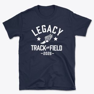 Legacy Christian School Track and Field Basic T-Shirt