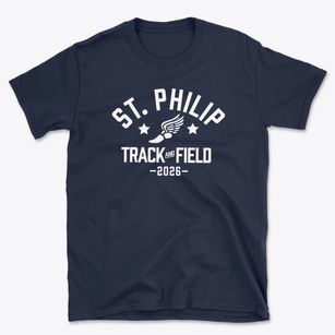 Saint Philip The Apostle School Track and Field Basic T-Shirt