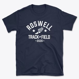 Roswell High School Track and Field Basic T-Shirt