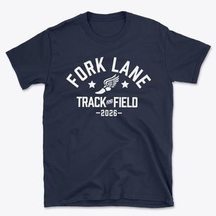 Fork Lane Elementary School Track and Field Basic T-Shirt