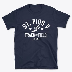 St Pius V Parish Track and Field Basic T-Shirt