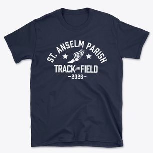 St Anselm Parish Track and Field Basic T-Shirt