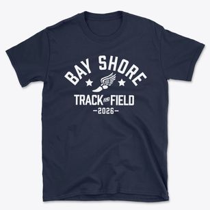 Bay Shore Youth Track and Field Basic T-Shirt