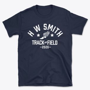 H W Smith Elementary School Track and Field Basic T-Shirt