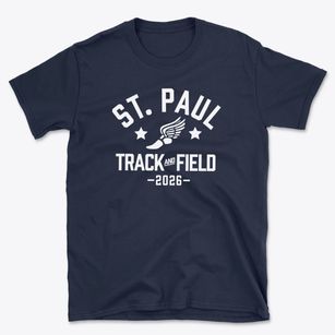 Saint Paul Lutheran School Track and Field Basic T-Shirt