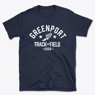 Greenport Elementary School Track and Field Basic T-Shirt