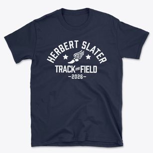 Herbert Slater Middle School Track and Field Basic T-Shirt