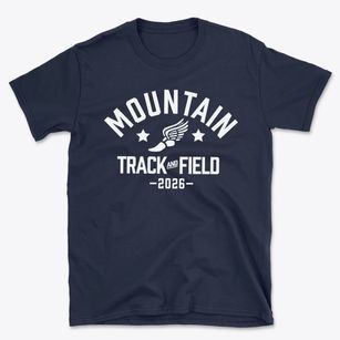 Mountain Discovery Charter School Track and Field Basic T-Shirt