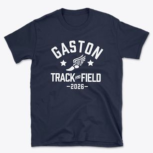 Gaston Christian School Catawba Heights Track and Field Basic T-Shirt