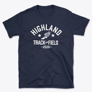 Highland Elementary School Track and Field Basic T-Shirt