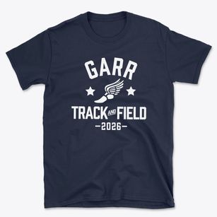Garr Christian Academy Track and Field Basic T-Shirt