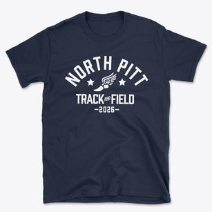 North Pitt High School Track and Field Basic T-Shirt