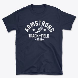 Armstrong Junior High School Track and Field Basic T-Shirt