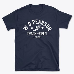 W G Pearson Lab School Track and Field Basic T-Shirt