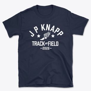 The J P Knapp School Track and Field Basic T-Shirt
