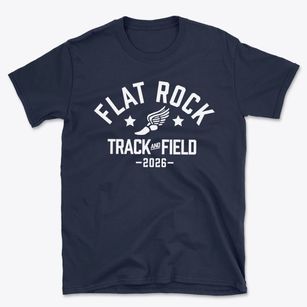 Flat Rock Elementary School Track and Field Basic T-Shirt