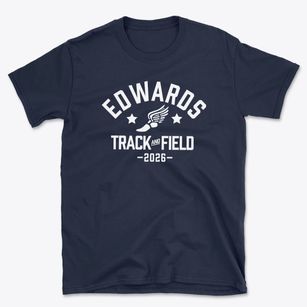 Edwards Junior High School Track and Field Basic T-Shirt
