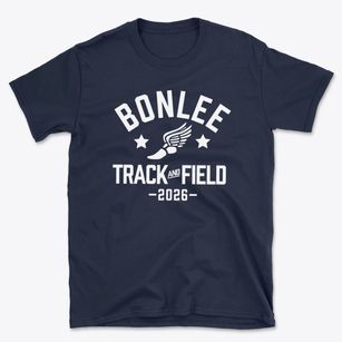 Bonlee Elementary School Track and Field Basic T-Shirt