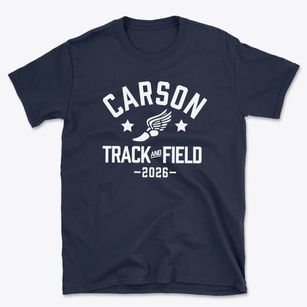Jesse Carson High School Track and Field Basic T-Shirt